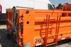 single axle truck dump box