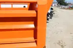 single axle truck dump box