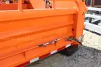 single axle truck dump box
