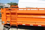 single axle truck dump box