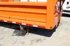 single axle truck dump box