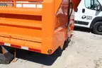 single axle truck dump box