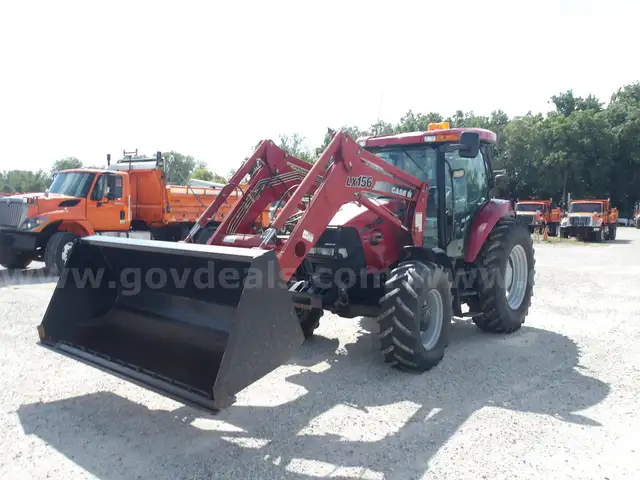 2005 CASE IH MXU100 WITH LOADER