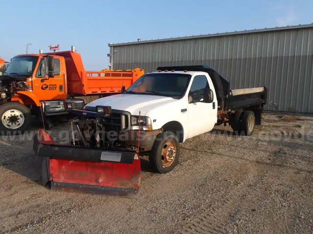 2003 Ford F450 4x4 Dump Body Truck