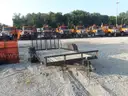 2005 B&#x26;B 14 foot single axle trailer with double split ramps