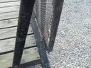 2005 B&#x26;B 14 foot single axle trailer with double split ramps