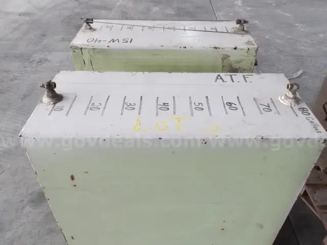 80 Gallon Storage Tanks (lot 2)