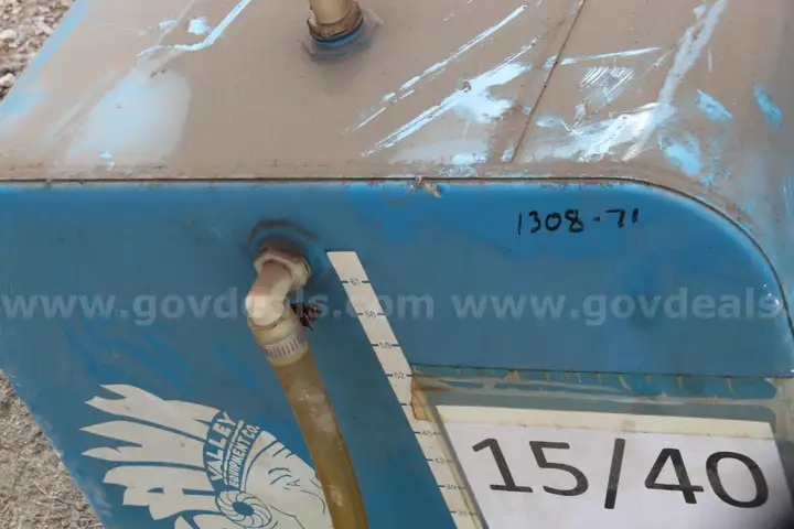 2 - 60 Gallon Valley equipment tanks