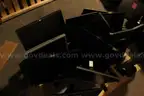 Pallet of retired monitors