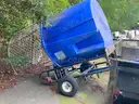 Dunk tank - trailer-mounted