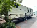 2017 Venture RV (KZ RV Classic Sportsmen) Camper Trailer with side bump out