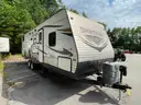 2017 Venture RV (KZ RV Classic Sportsmen) Camper Trailer with side bump out