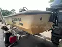 Carolina Skiff J16 with Yamaha motor on LoadRite Trailer