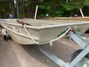 Godfrey Marine Polar Kraft boat with Yamaha Motor on EZ Loader Trailer