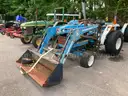 Ford 1720 Tractor with front bucket attachment