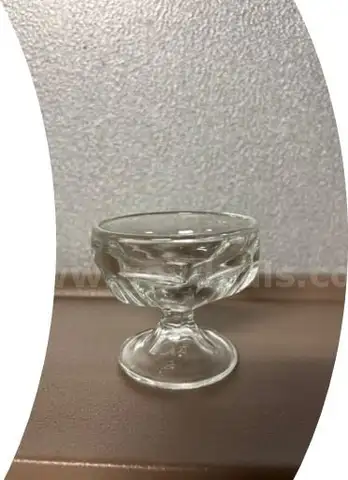 "Lot Of" (125) 4oz Sherbet Glass Dessert Cups W/ Racks ​