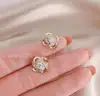 Amazing New Exquisite Shiny Crystal Earring Elegant Square Geometric Rhinestone Earrings