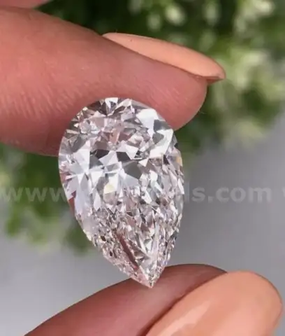 NO RESERVE - IGI CERTIFIED 1.08 CT PEAR SHAPE CVD LAB DIAMOND !!!