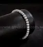 $39 - No Reserve , Amazing l Cubic Zircon Crystal Tennis Bracelet