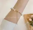 Pearl Bracelet for Women Irregular Shaped Pearl Small and Unique Design High Grade
