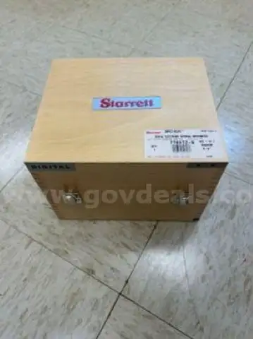 Nine (9) Brand New 8-9" Digital Internal Micrometer, with setting ring.