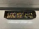 Cabinet full of miscellaneous welding supplies