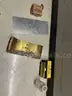 Cabinet full of miscellaneous welding supplies