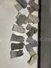 Cabinet full of miscellaneous welding supplies