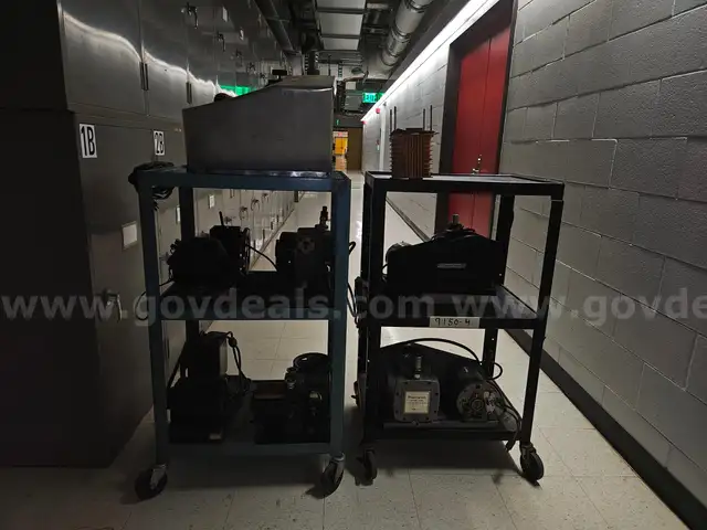 Various Vacuum Pumps and Vacuum pump parts