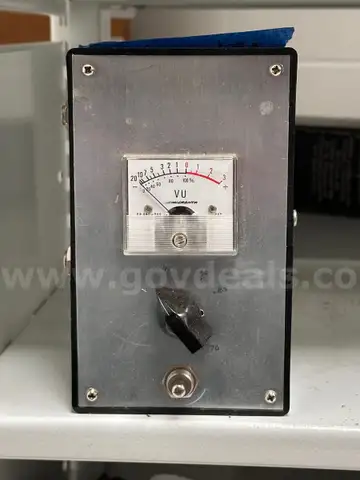 Mircronta Volume Unit (VU) meter