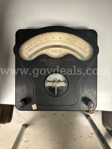 Welch A.C Milli-Ammeter