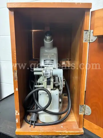 Bausch & Lomb Refractometer and Wood Case