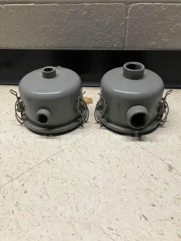 Vacuum/compressed air filter