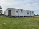 Four-plex mobile office trailer structure