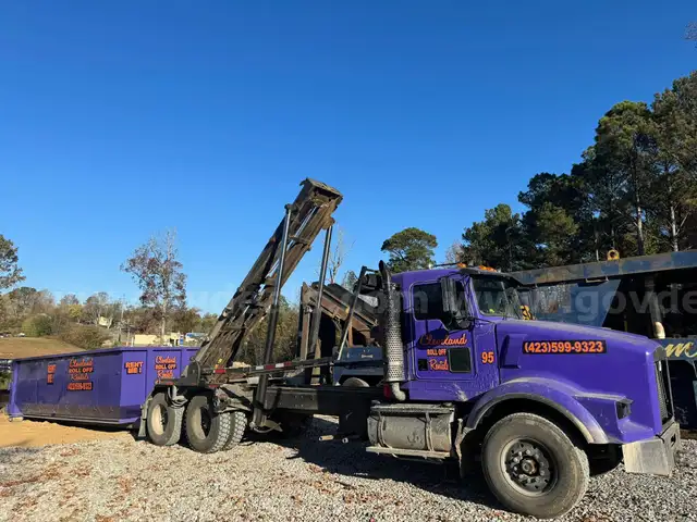 2001 Kenworth T800 ROLL OFF TRUCK