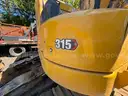 2022 CAT 315 EXCAVATOR FOR PARTS BURNT