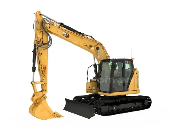 2022 CAT 315 EXCAVATOR FOR PARTS BURNT