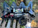 New Never  Used Universal Skidsteer mount quick attach recovery/logging winch box