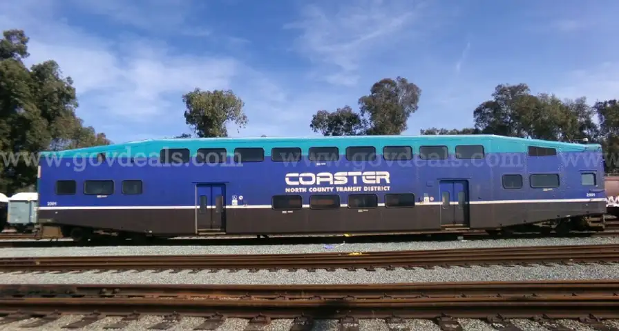 BOMBARDIER COMMUTER RAIL BI-LEVEL CAB CAR