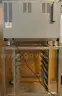 Turbofan E31D4 and SK2731 Stand -Full Size Tray Digital Electric Convection Oven on a Stainless Steel Stand