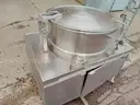 Kettle/ Market Forge MT-60 Tilting Direct Steam Kettle/ 60 Gallon