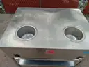 APW Wyott table with built in soup warmers