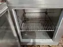 Custom made Prep table with refrigerated 4 door Chef base and refrigerator