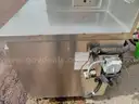 Custom made Prep table with refrigerated 4 door Chef base and refrigerator