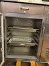 Stainless Steel Multi-Use Work Station w/ Refrigerator