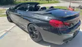 2015 BMW M6 CONVERTIBLE BLACK SAPPHIRE METALIC 4.4L V8 DOHC 32V