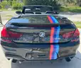 2015 BMW M6 CONVERTIBLE BLACK SAPPHIRE METALIC 4.4L V8 DOHC 32V