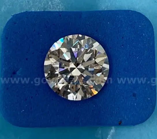 5.02 Cart Round Brilliant Lab-Grown Diamond VVS2 E