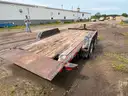 Felling Equipment Tilt-bed Trailer