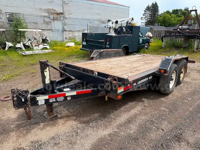 Felling Equipment Tilt-bed Trailer